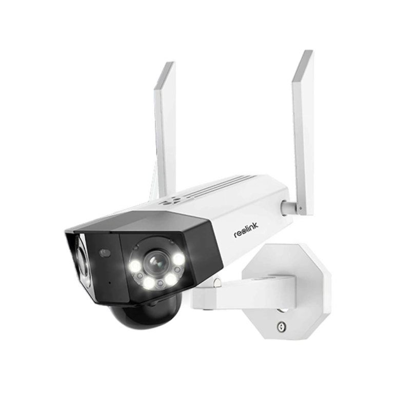Reolink Duo 2 LTE 2K+ 6MP 4G Battery/Solar Security Camera with 180° Panorama, Smart Detection, Color Night Vision, and Two-Way Audio