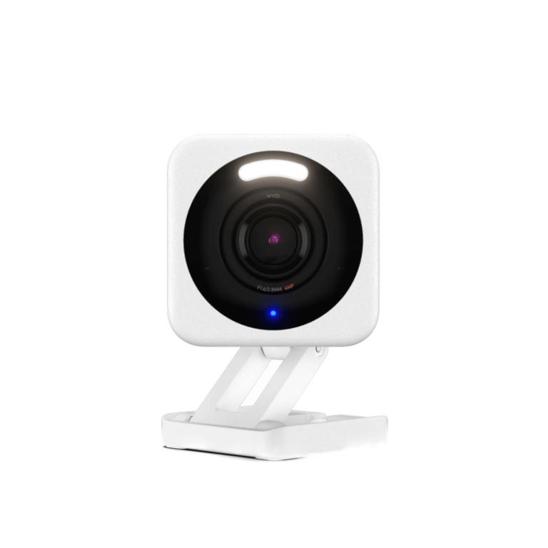 Wyze Cam v4 2.5K Outdoor Wired Security Camera with Night Vision, Spotlight, and Two-Way Audio