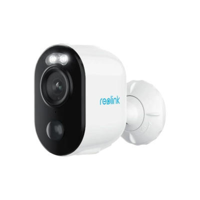 Reolink Argus 3E 3MP Battery/Solar-Powered Wireless Security Camera with Spotlight Night Vision and Smart Detection