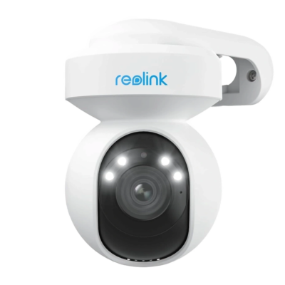 Reolink E1 Outdoor WiFi 2K 5MP PTZ Security Camera with Auto Tracking, 3X Optical Zoom, and Color Night Vision