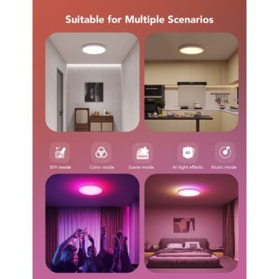 Govee 12-Inch Smart Ceiling Light image 5