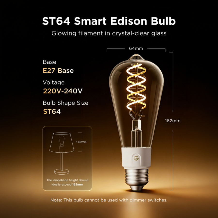 Govee Smart Edison Light Bulb E27 view 3