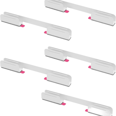 Govee RGBIC Neon Rope Light Bendable Mounting Brackets transparent