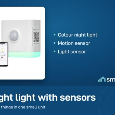 Third Reality Smart Color Night Light with Matter: colour night light, motion sensor and light sensor in one