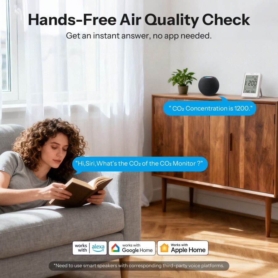 Sonoff AirGuard CO2 Air Quality Monitor | SAWF-08P