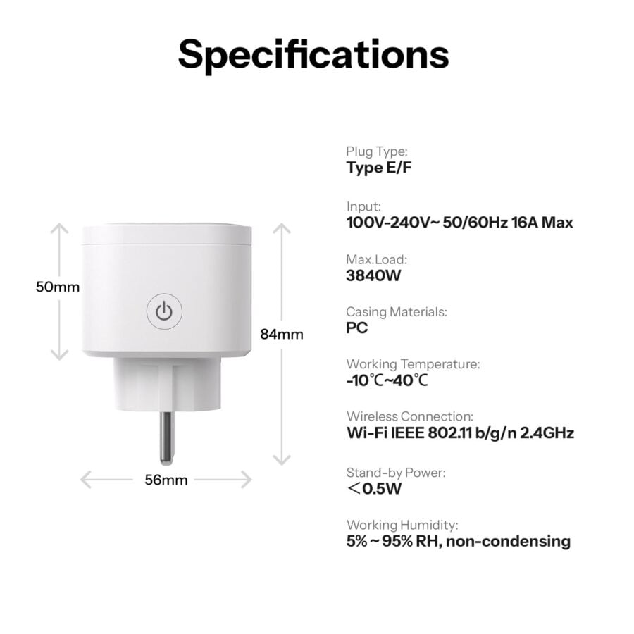 Sonoff iPlug Gen2 S61s Matter Smart Plug | S61STPF