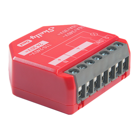 Shelly 1PM Gen4 Wi-Fi Relay Switch with Power Metering