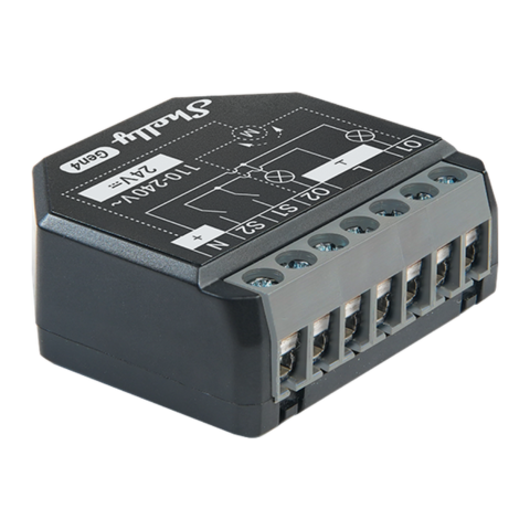 Shelly 2PM Gen4 2-Channel Relay for Roller Shutters & Lights