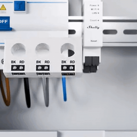Shelly Pro 3EM-3CT63 3-Phase Energy Meter (63A clamps) view 2