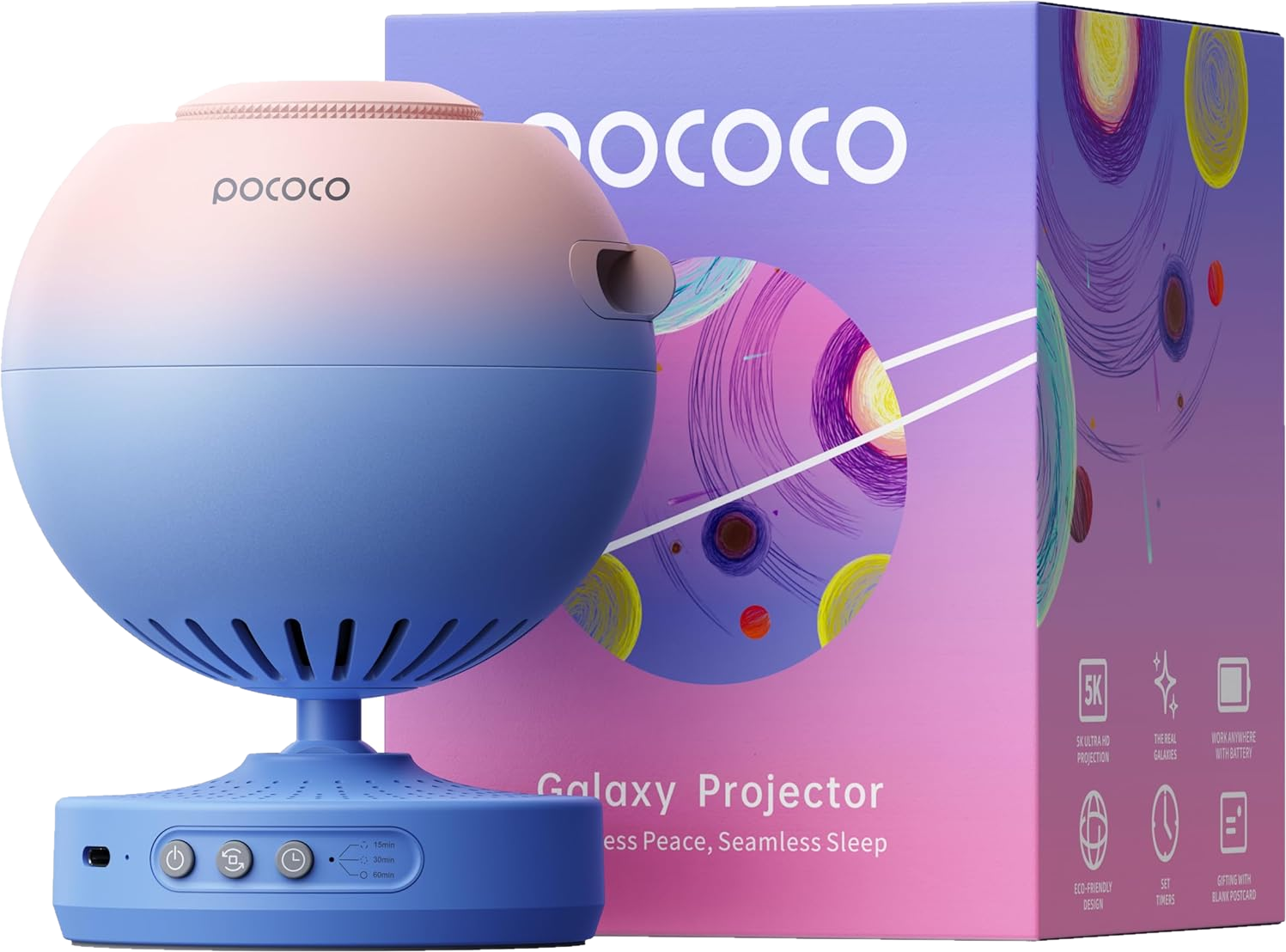 POCOCO Galaxy Star Projector