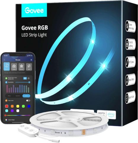 Govee RGB LED Strip Light - 5 meters