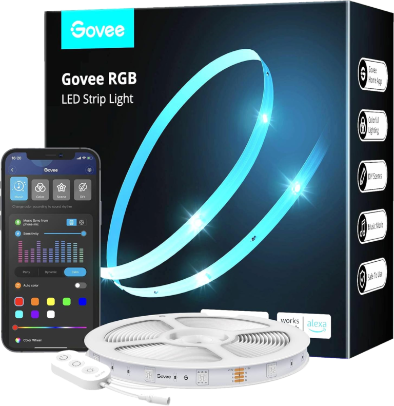 Govee RGB LED Strip Light - 5 meters 6 Govee RGB LED Strip Light – 5 meters