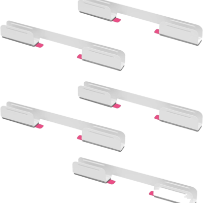 Govee RGBIC Neon Rope Light Bendable Mounting Brackets transparent clean