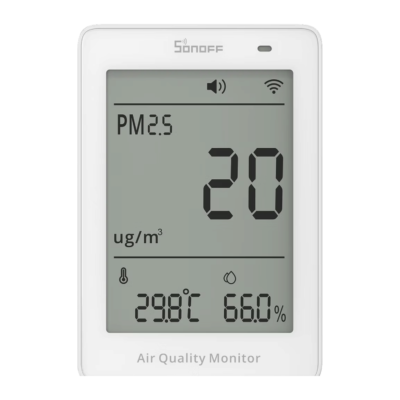 Sonoff AirGuard PM2.5 & PM10 Air Quality Monitor | SAWF-07P