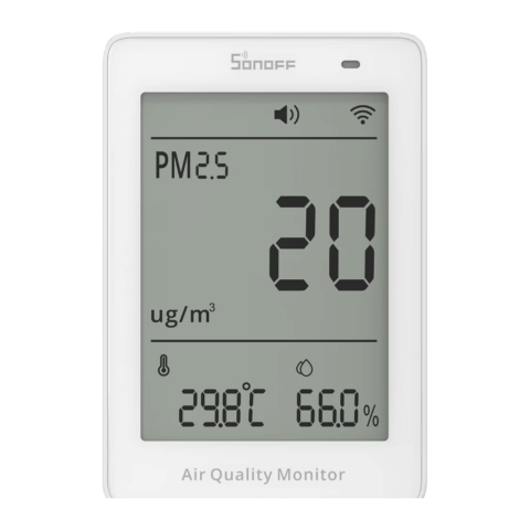 Sonoff AirGuard PM2.5 & PM10 Air Quality Monitor | SAWF-07P