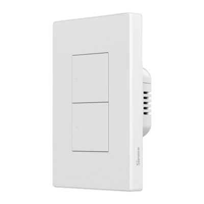Sonoff SwitchMan ZBM5 Zigbee Smart Wall Switch 120 Type - 2 Gang White