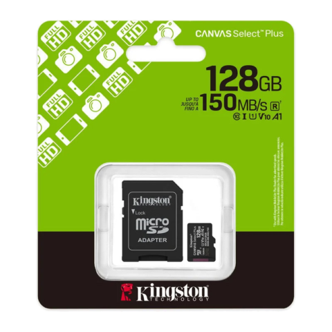 Kingston 128GB Canvas Select Plus microSDXC Card