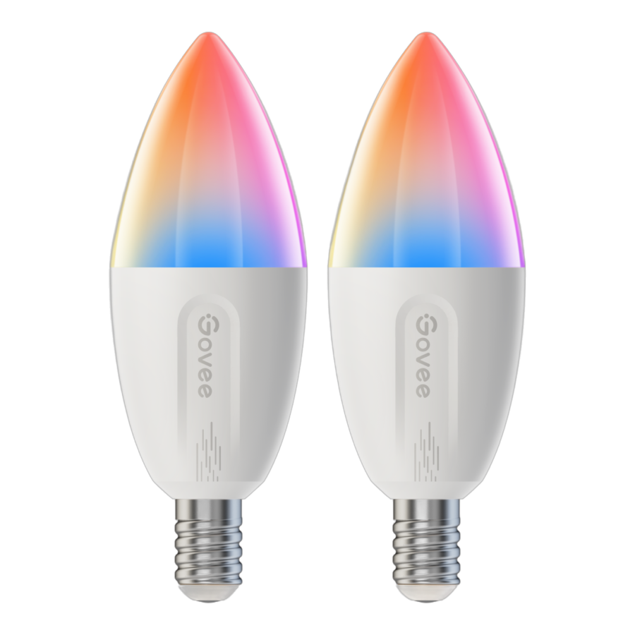 Govee E14 Smart LED Bulb | 2-Pack