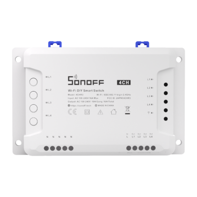 Sonoff 4CH Pro R3 4-Channel Wi-Fi + RF Relay Switch (DIN Rail)