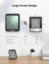 Govee H5075 alert settings configured in Govee Home app