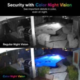 Wyze Cam v4 2.5K Outdoor Wired Security Camera with Night Vision, Spotlight, and Two-Way Audio view 8