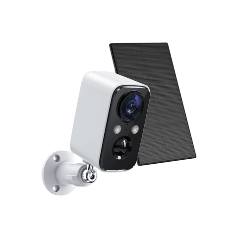 CloudEdge Solar Powered 1080p Battery Security Camera with Motion Detection, Night Vision, Siren, and Local Storage