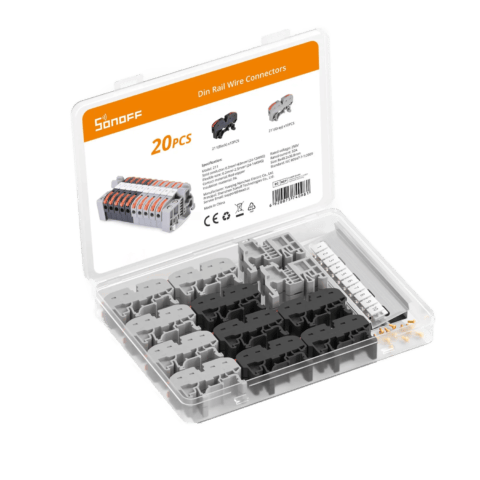 Sonoff Din Rail Wire Connectors