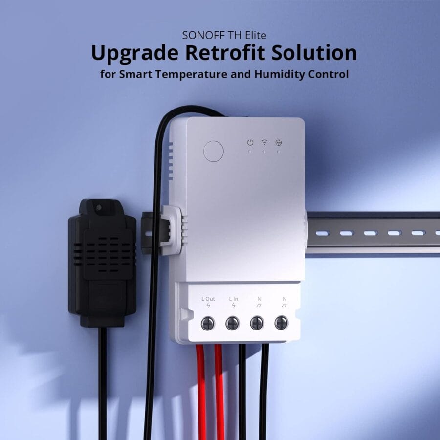 Sonoff TH Origin Temperature and Humidity Monitoring Switch 16A view 2