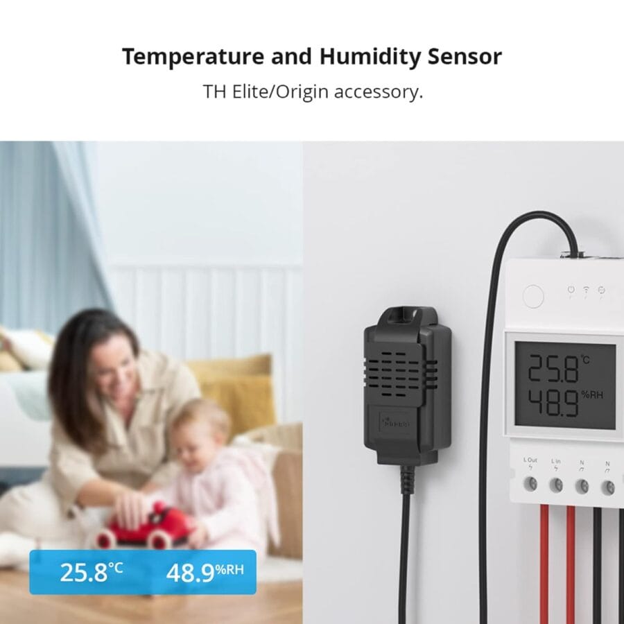 Sonoff THS01 Temperature & Humidity Probe (for TH Elite / TH Origin) view 2