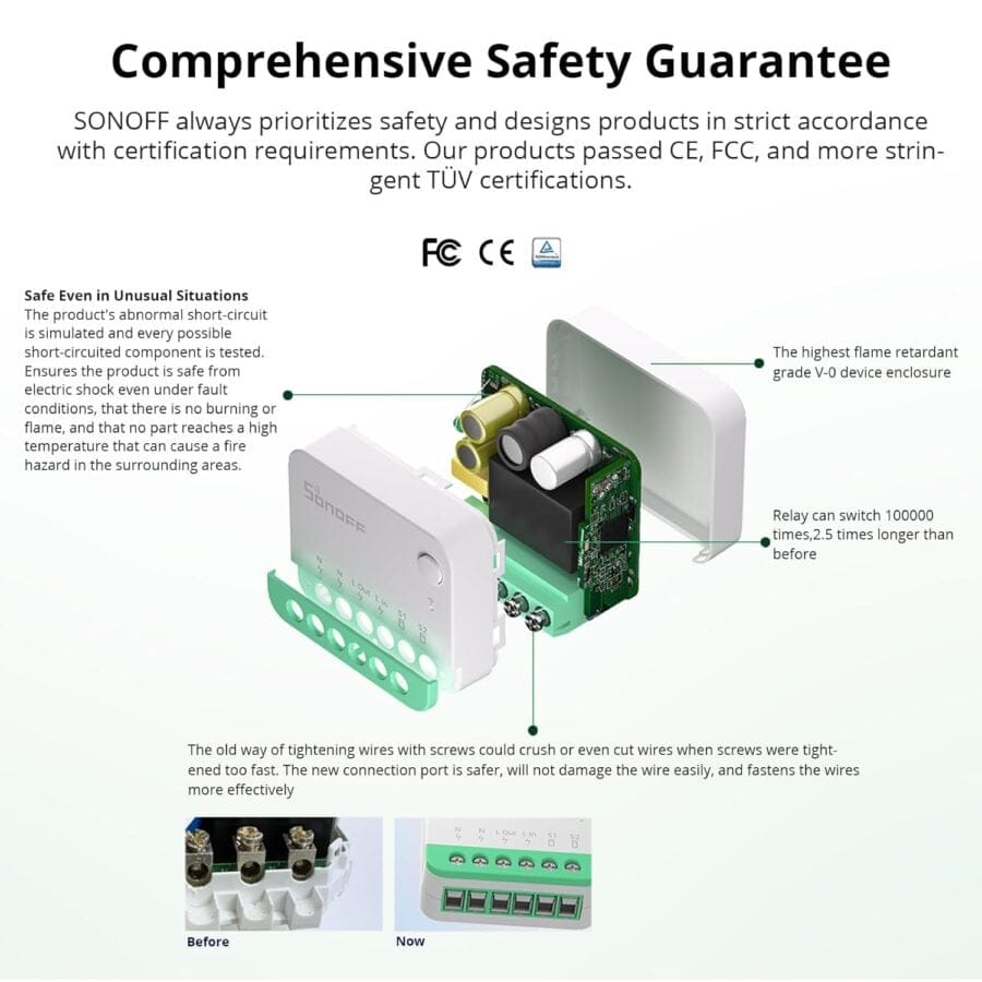 Sonoff MINIR4M Matter Smart Switch view 4