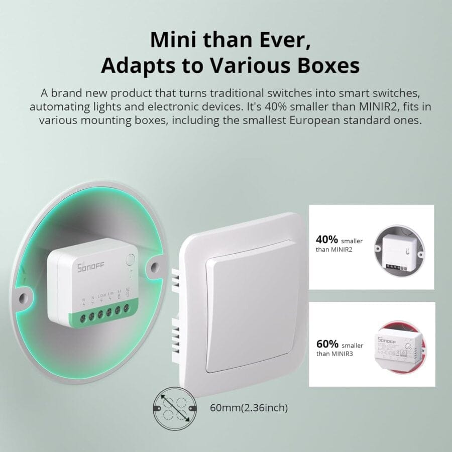 Sonoff MINIR4M Matter Smart Switch view 6