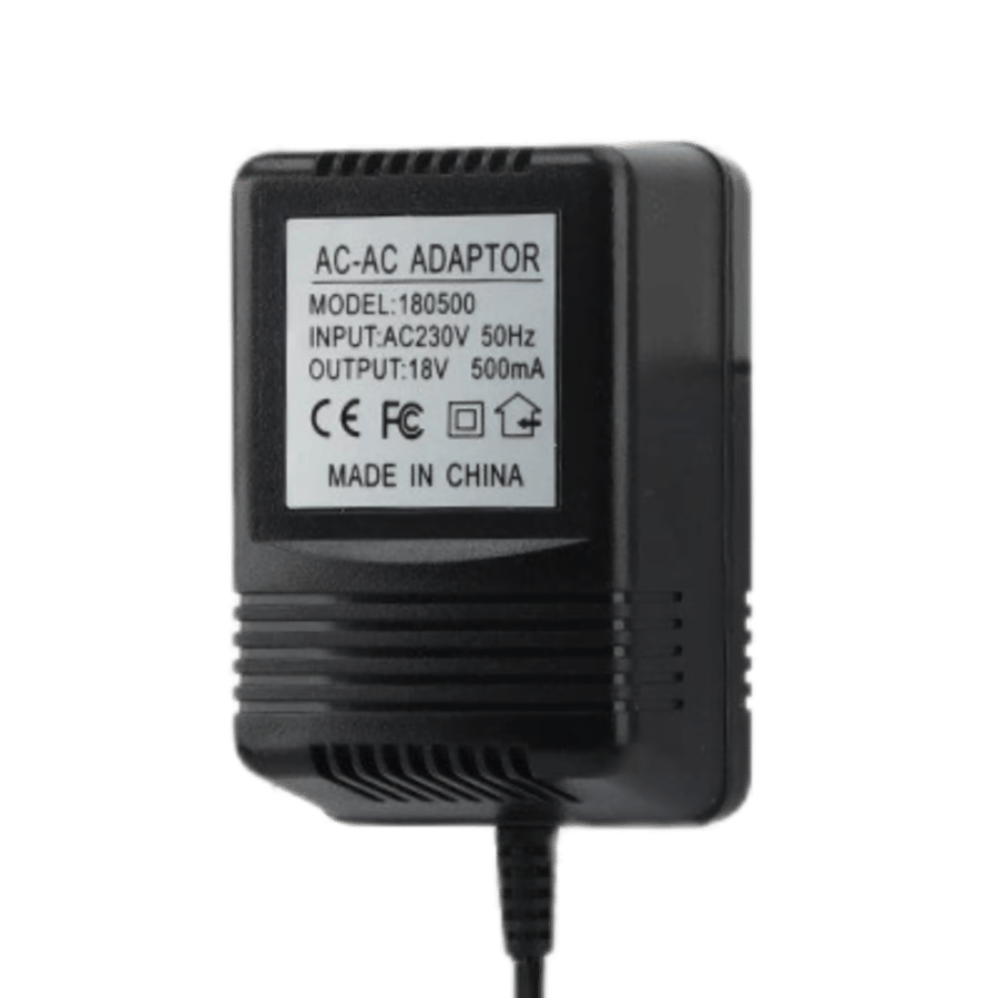 Video Doorbell 18V Power Transformer with 5 meter cable