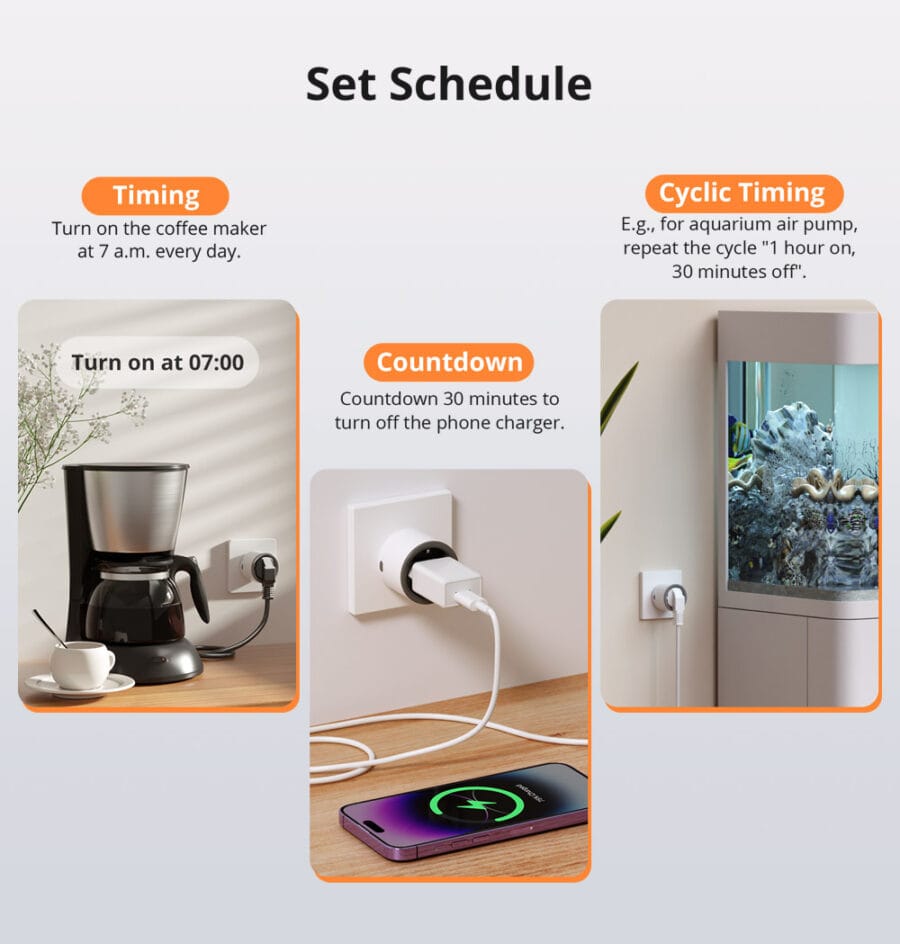 Sonoff S60 Wi-Fi Smart Plug - With Power Monitoring view 6