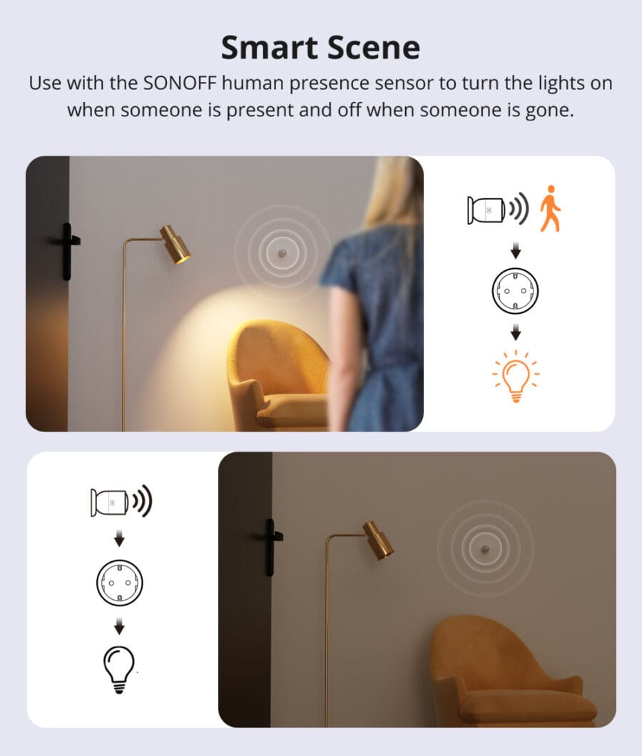 Sonoff S60 Wi-Fi Smart Plug - With Power Monitoring view 11