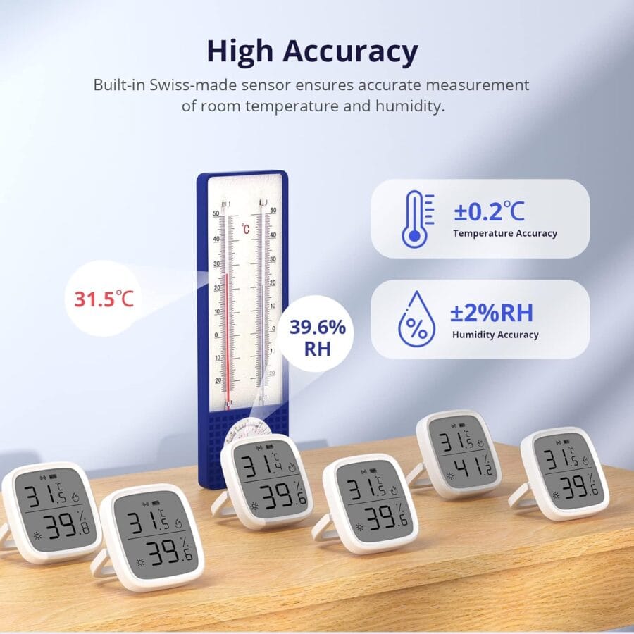 Sonoff ZigBee LCD Temperature Humidity Sensor SNZB-02D view 7
