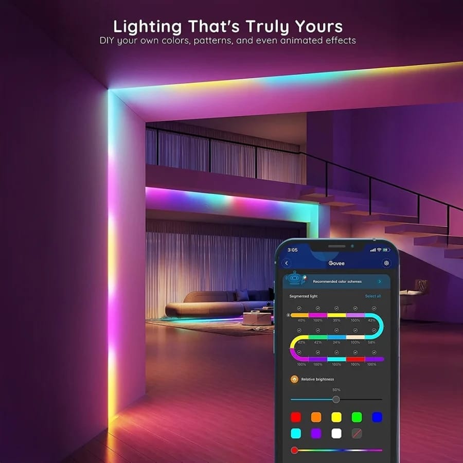 Govee RGBIC LED Strip Light S view 4