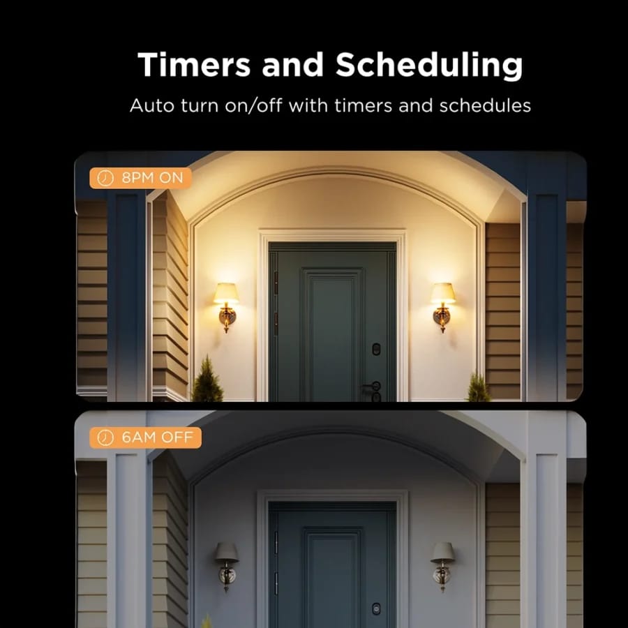 Govee H600C E14 Smart Bulb timer and scheduled on/off settings
