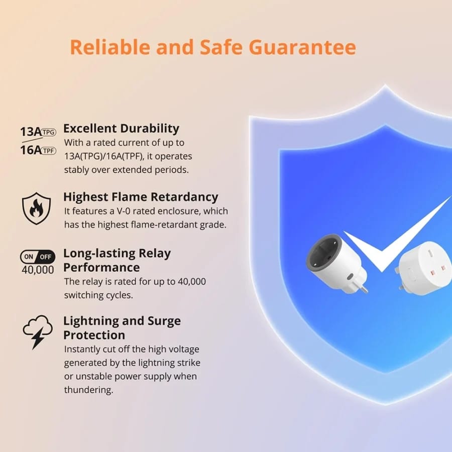 Sonoff S60ZB Zigbee Smart Plug - Energy Monitoring view 6