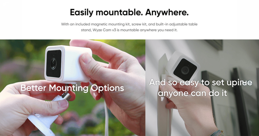 Wyze Cam v3 1080p Outdoor Wi-Fi Security Camera