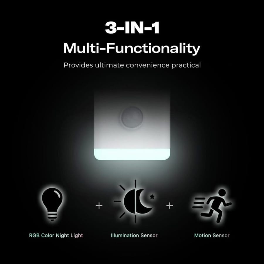 Three sensors in one plug